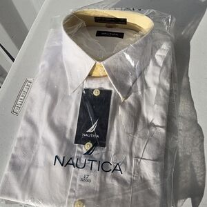 Nautica Men's White Shirt